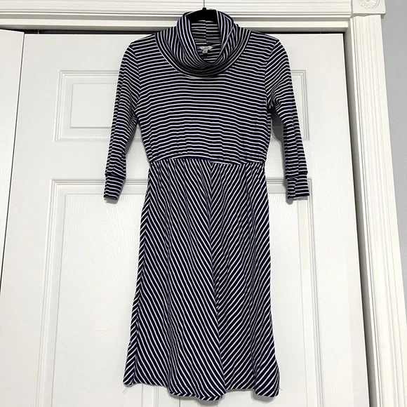 Hollister Dresses Striped Turtleneck Dress Poshmark